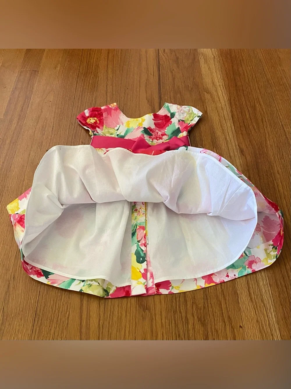 Ralph Lauren Floral Cotton Dress and Bloomers Set